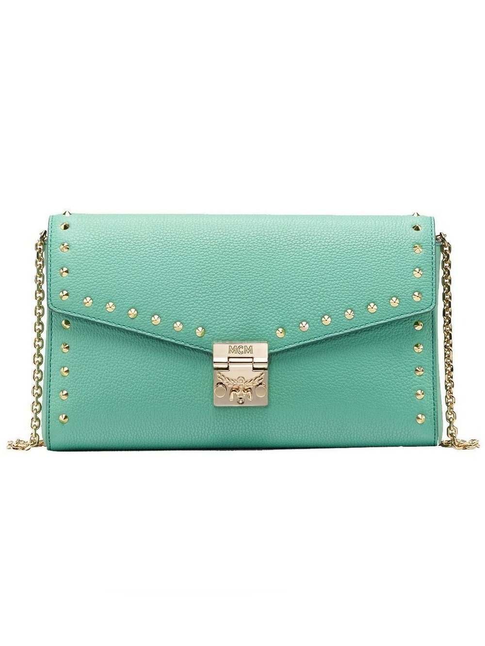 MCM Patricia Studded Crossbody Bag